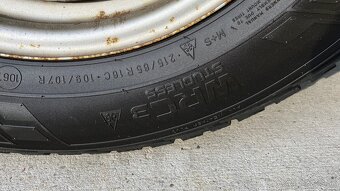 Zimné pneu 215/65 R16C + disky VW T5 T6 - 7