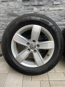 VW CORVARA  6,5Jx16 ET42  215/60/R16 MICHELIN ZIMNÉ - 7