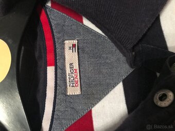 TOMMY HILFIGER originál damske pasikave tricko S/M - 7