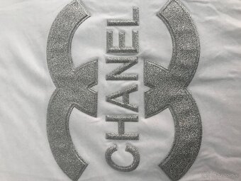 CHANEL originál white damske tricko L - 7