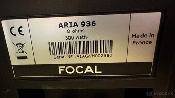 Focal Aria 936 a focal cc900 walnut - 7