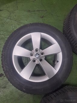 5x112 R17 Škoda + Nové zimne pneu 215/65 R17 - 7