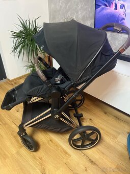 Cybex kombinovaný Priam 2021 s rose gold podvozkom - 7