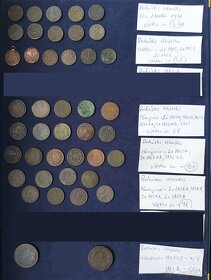 Zbierka mincí - Rakúsko Uhorsko prvá a druhá emisia - 7