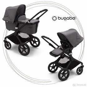 Bugaboo fox 2 black grey melange - 7