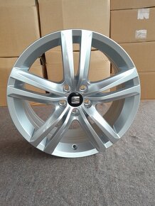 Alu disky R17 5x100 Et43 7J Seat Audi Volkswagen Škoda - 7