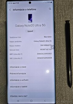 Samsung Galaxy Note20 Ultra 256GB 12GB RAM - 7