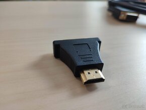 Sada 4 káblov pre displeje (DVI , VGA, HDMI) + redukcia - 7