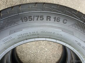 2ks Letné pneumatiky 195/75 R16C Continental Dot2020 - 7