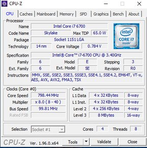 Herný PC i7 6700 /16/256/ RX 580 4GB/ 2TB - 7