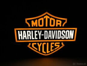 Harley Davidson LED Logo lampa - 7