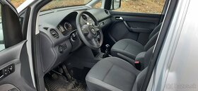 VW Caddy Maxi 2,0 TDI 140PS, 5 miest, strieborná metalíza - 7