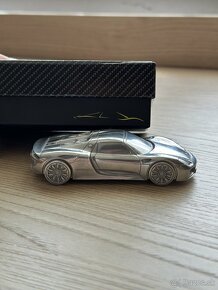 Porsche 918 spyder limited edition silver moder - 7