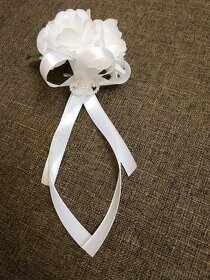 Biele svadobné pierka - 7