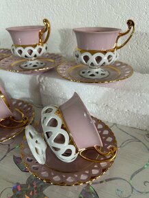 Ružový porcelán Bytant šálky - 7