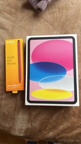 iPad 10.9" 64 GB WiFi Ružový 2022 + pero ZAGG Pro Stylus 2 - 7