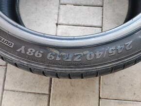 Letné pneumatiky  245/40 R 19 - 7