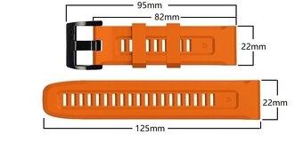 Remienok na Garmin hodinky, 22mm - 7