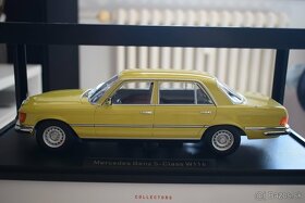 predam  1:18 Mercedes-Benz S-class 450 SEL 6.9 1975 zlta - 7