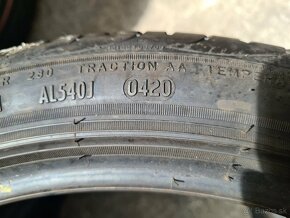 215/40r17 letné 2 ks PIRELLI dezén 6,7 mm DOT2020 - 7