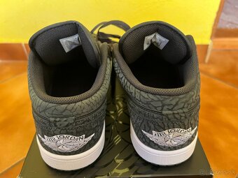 Nike Jordan 1 Low - Black Elephant Limited NOVÉ - 7