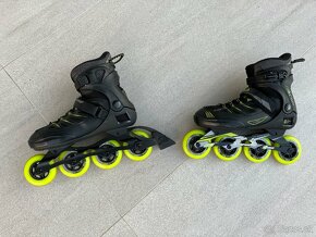 FILA SKATES GHIBLI 90 BLACK/LIME - veľkosť  EUR 43,5 - 7