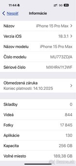 iPhone 15Pro Max 256GB - 7