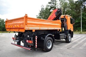 8825 MB Actros 1841- 4x4 – Sklápěč S3 + HR-Palfinger PK 2300 - 7