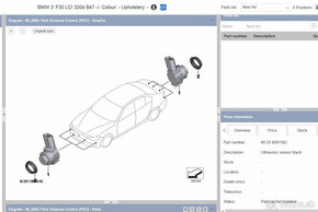 PDC / PMA snímač na BMW - 7