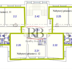 Administratívny celok kancelárií 96,8m2 na PREDAJ, Záhradníc - 7