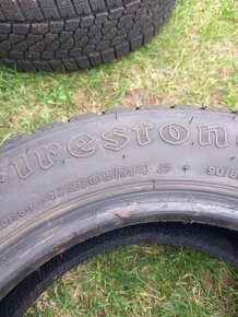 Predám zimné pneumatiky Firestone  175 65r14 - 7