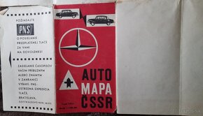 Automapy- Juhoslávie z. roku 1985 a automap. ČSSR rok 1964 - 7