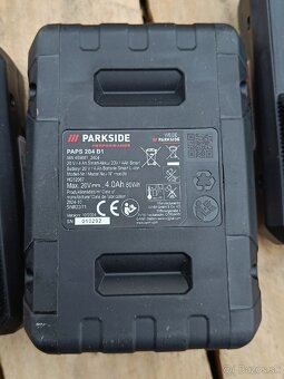 NOVÉ • PARKSIDE 20V 4Ah SMART akumulátory - 7