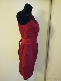 Šaty červené - nové, veľ.40 - zníž. cena - 7
