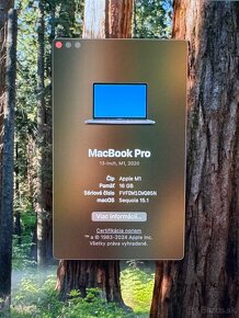 Macbook pro m1 16GB Ram/256GB SSD, 2020 - 7