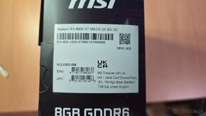 Grafická karta MSI Radeon™ RX 6600 XT MECH 2X 8G OC - 7