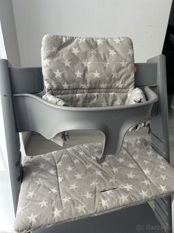 Stolička STOKKE Tripp Trapp + Baby set + Pultik + Poduska - 7