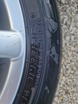 Alu disky s pneu 215/55 R16 vw - 7