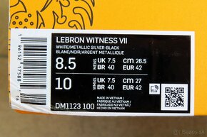 Basketbalová obuv Nike Lebron Witness 7, veľ. 42 - 7