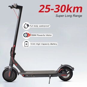 Mestská elektrická kolobežka 8.5“,350W,10Ah,30km/h,30km,13kg - 7