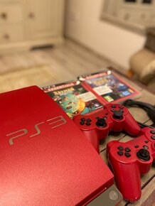 [SOLD] Sony PlayStation 3 Slim Scarlet Red 320GB - 7