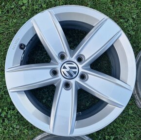 ORIGINÁL VOLKSWAGEN HLINÍKOVÉ DISKY 5x112 R16 - 7