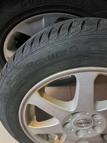 Predám zimné pneu s alu diskami rozteč  5x112 205/55 R16 - 7