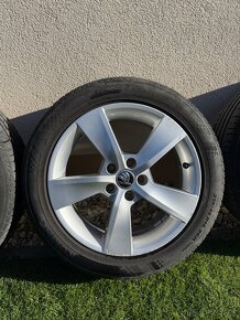 Škoda disky / 215/45 R16 / 5x100 / 7J - 7