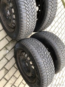 Zimné pneumatiky 195/65 r15 na diskoch 5x112 - 7