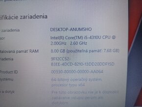 predám HP elitebook 840 G1 / 8gb ram / Intel core i5 / ssd - 7