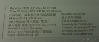 HP Pavilion 22xw - 7