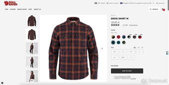 Outdoorová košeľa Fjallraven Skog Shirt M - 7