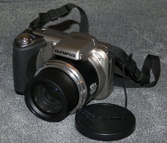 Olympus SP-600UZ Titanium Silver - 7