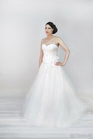 Predám nádherné svadobné šaty Elisabetta (ZNÍŽENÁ CENA) - 7
